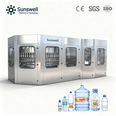Automatic Water Filling Machine Water Bottling Machine Beverage Production Line