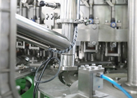 84 Valves Energy Drink Labeling Packaging Carbonated Filling Machine