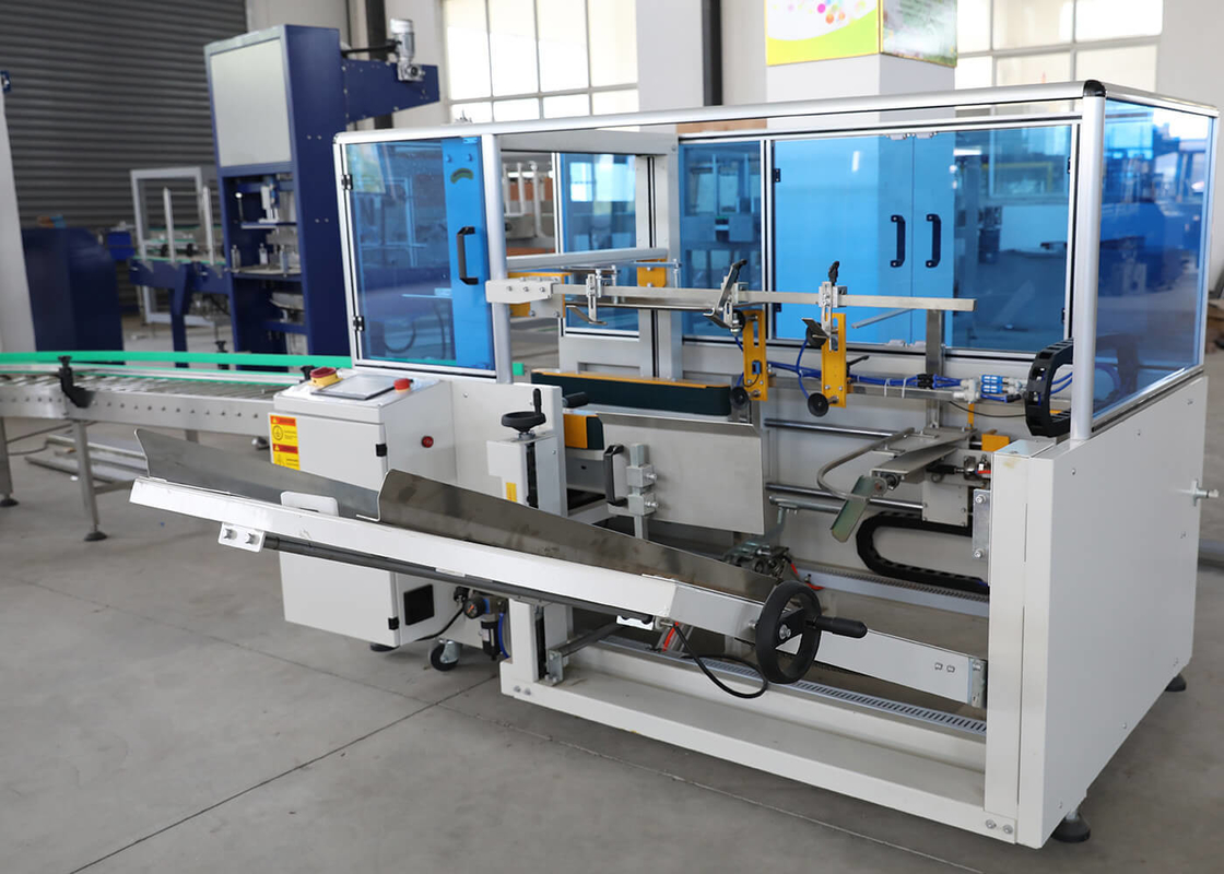 Durable Wraparound Case Packer For Beverage Carton In Automatic Packaging Machine Line