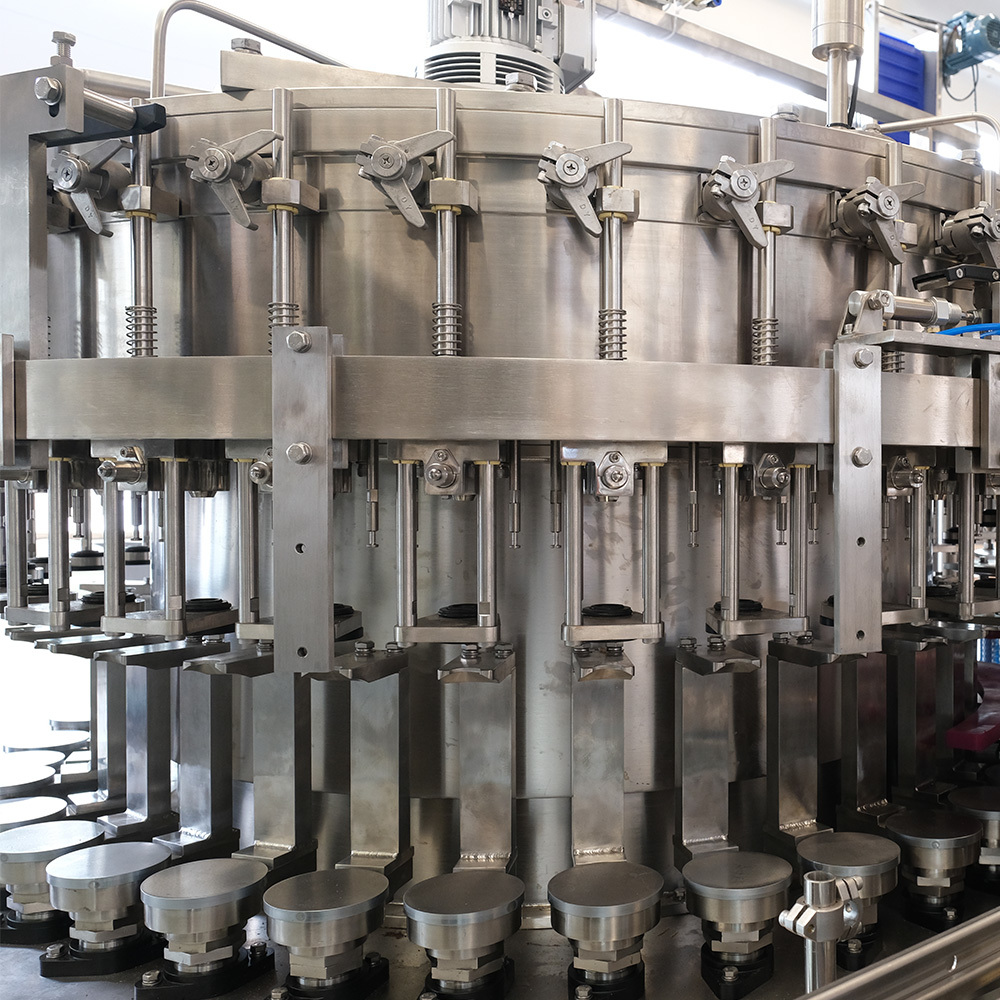 3-in-1 Automatic Glass Bottle Filling Machine for Beer Carbonated Drinks