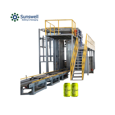 स्थिर प्रदर्शन उच्च स्तर टिन कैन परत Depalletizer पॉप कैन Depalletizing Equipment निर्माताओं